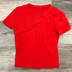 Red baby Tee